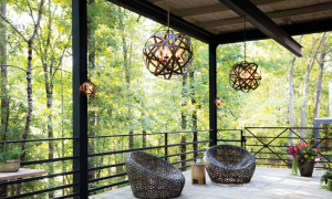 Outdoor And Interior Hanging Lights.